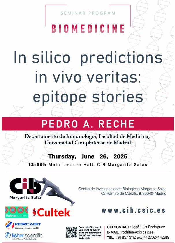 Cartel del seminario de Pedro A. Reche del 26 de junio de 2025