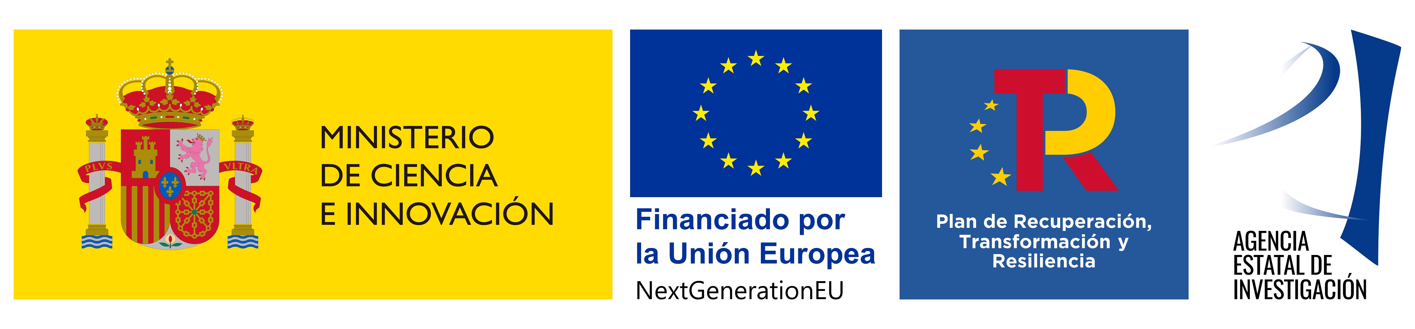 Logo MICIN y UE Next Generation program