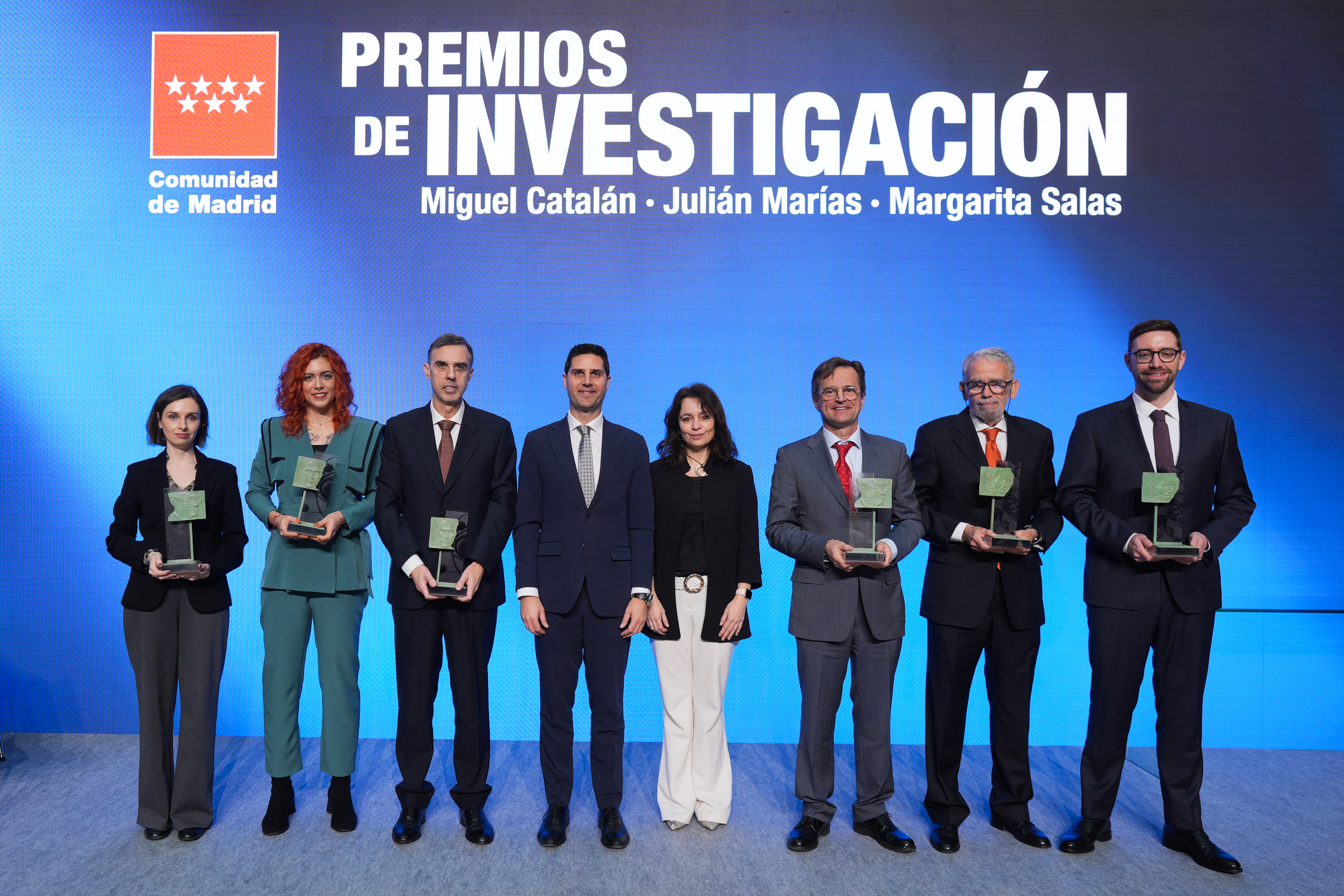 Foto de grupo de la entrega de premios celebrada el 21 de enero de 2025